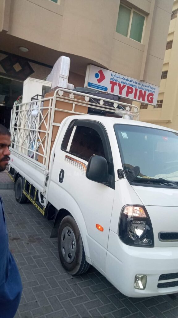 3 ton pickup for rent in Dubai